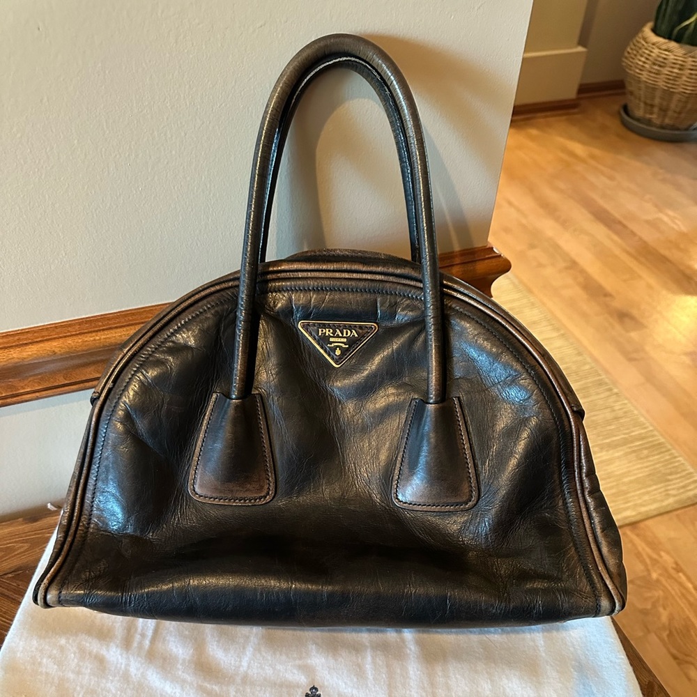 PRADA Vitello Bowler